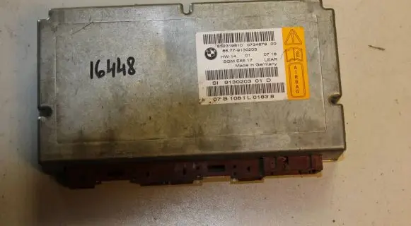 BMW 7 E65 E66 Airbag control unit/module 9130203