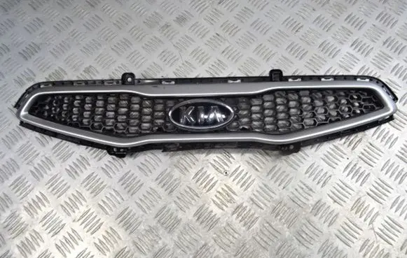 Front bumper upper radiator grill