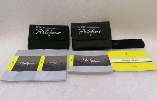 Ferrari Portofino Owners service history hand book