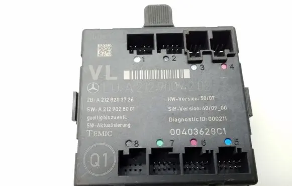 Mercedes-Benz E W212 Door control unit/module A2129004202
