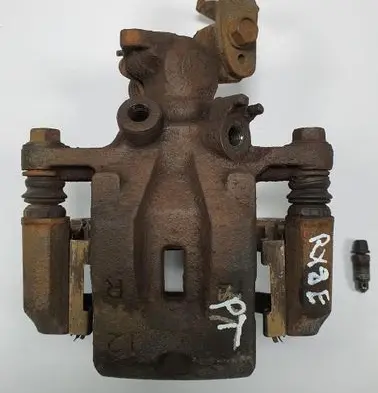 Rear brake caliper