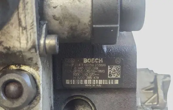 Renault Trafic II (X83) Fuel injection high pressure pump 8200385478 0445010099