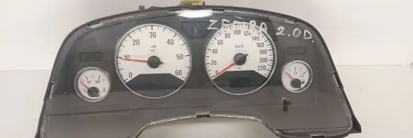 Opel Zafira A Speedometer (instrument cluster) 88311318