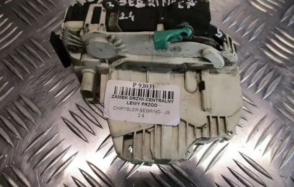 Chrysler Sebring (FJ - JX) Front door lock