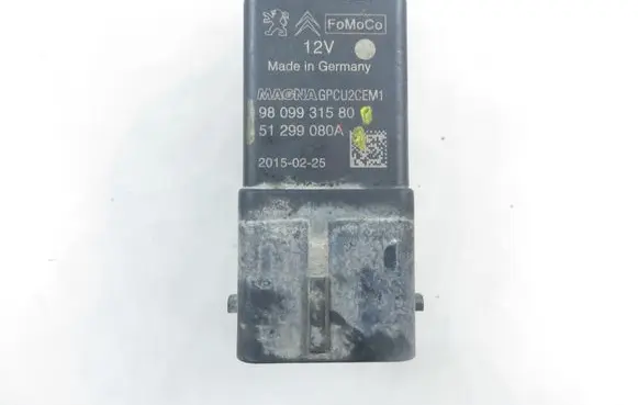 Ford Fiesta Glow plug pre-heat relay 51299080A 9809931580