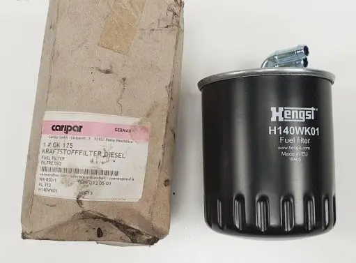 Mercedes-Benz A W169 Fuel filter H140WK01