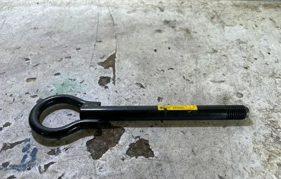 Towing hook eye
