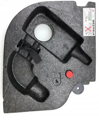 BMW 5 E60 E61 Spare wheel section trim 