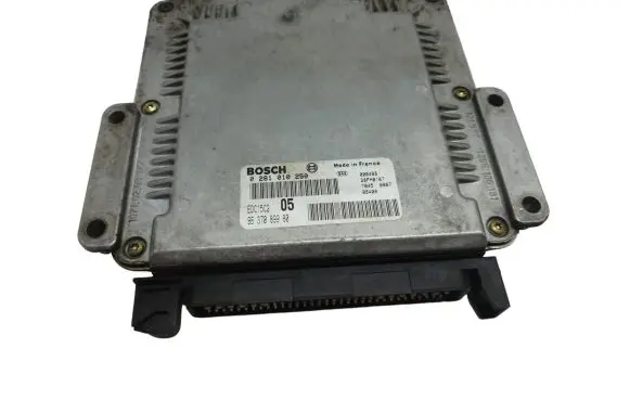 Peugeot 206 Engine control unit/module 9637089980 0281010250
