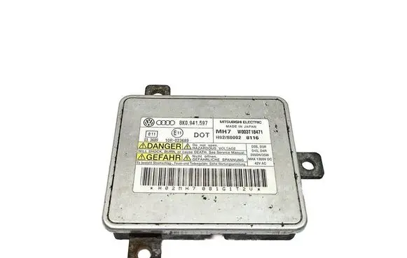 Audi A4 S4 B8 8K Headlight ballast module Xenon 8K0941597 W003T18471 10R023689
