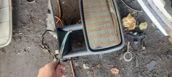 Volkswagen II LT Manual wing mirror 
