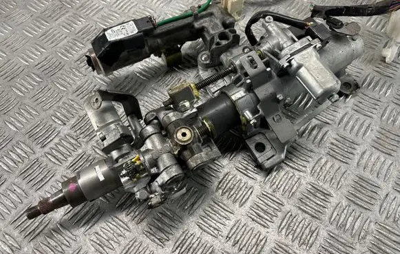 Steering wheel axle