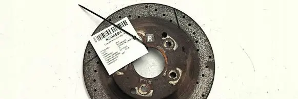 Chevrolet Corvette Rear brake disc