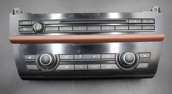 BMW 5 F10 F11 Climate control unit 9317666 0001526841 900256300013