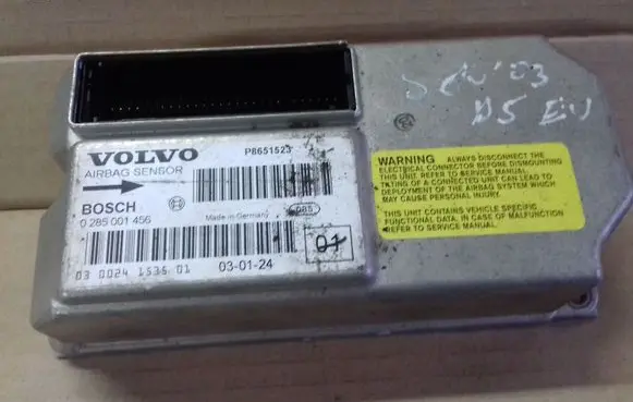 Volvo S60 Airbag control unit/module 0285001456 P8651523
