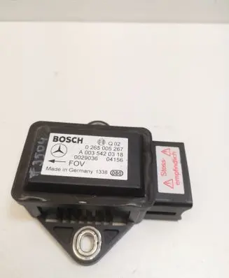 Mercedes-Benz E W211 ESP acceleration yaw rate sensor A0035420318