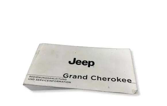 Jeep Grand Cherokee User manual 139K741126GEKAA