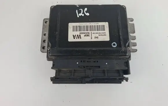 Chevrolet Aveo Engine control unit/module 96435559 5WY1E07G