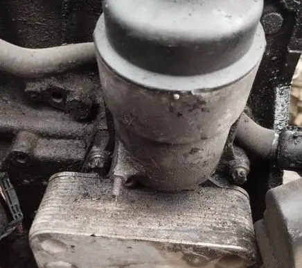 Opel Vectra C Oil filter cover 