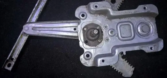 Nissan Micra Sliding door window regulator with motor