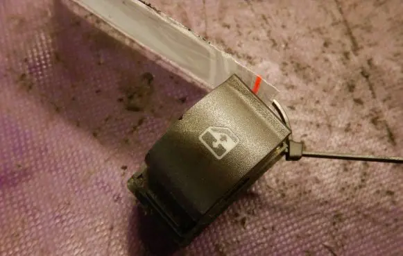 Lancia Musa Quarter vent window switch 