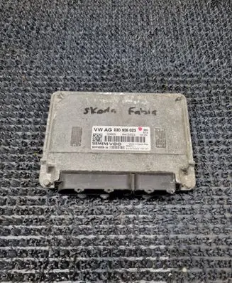 Skoda Fabia Mk2 (5J) Engine control unit/module 03D906023 5WP4080604