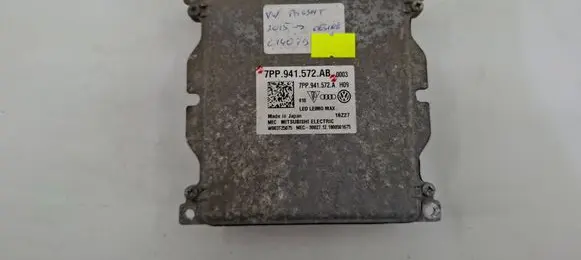 Volkswagen PASSAT B8 Headlight ballast module Xenon 7PP941572AB C14079