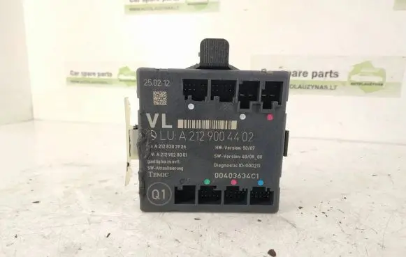 Mercedes-Benz C W204 Door control unit/module A2128203485 2128203485