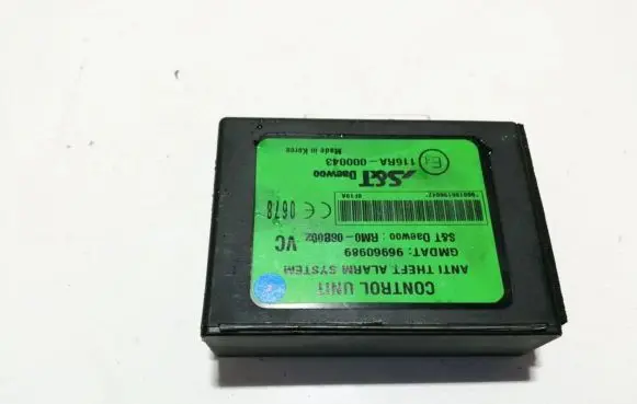 Chevrolet Epica Alarm control unit/module 96960989 116ra-000043