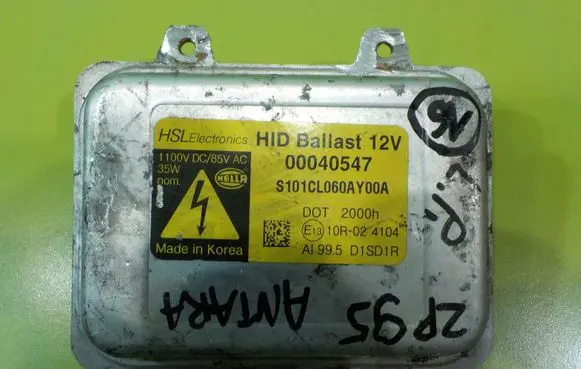 Opel Antara LED ballast control module 00040547 ZP95