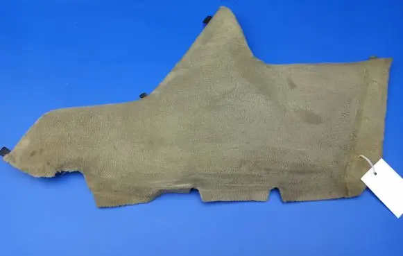 Mercedes-Benz 380 560SEC C126 Front floor carpet liner 1266831225