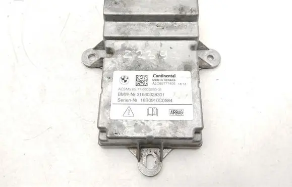 BMW 7 G11 G12 Airbag control unit/module 6803283
