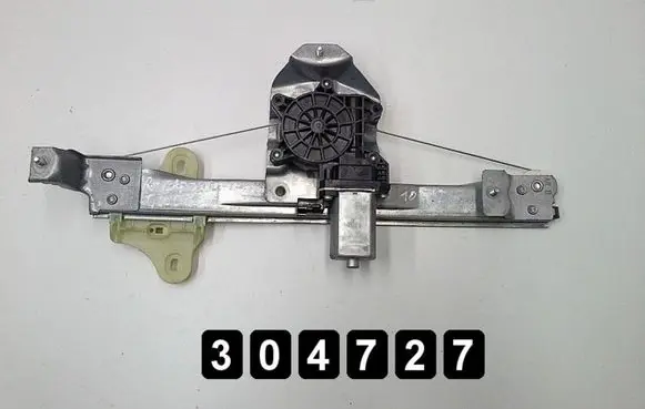 Renault Captur Front door window regulator with motor 128001471-b