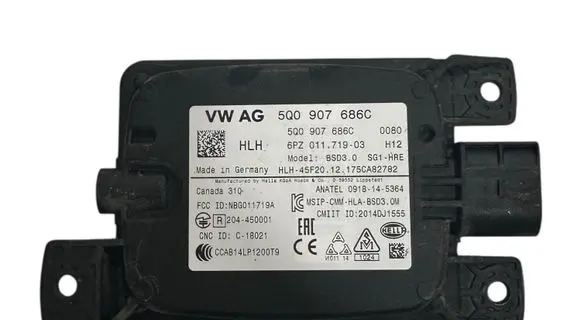 Volkswagen e-Golf Blind spot module 5Q0907686C 6PZ01171903