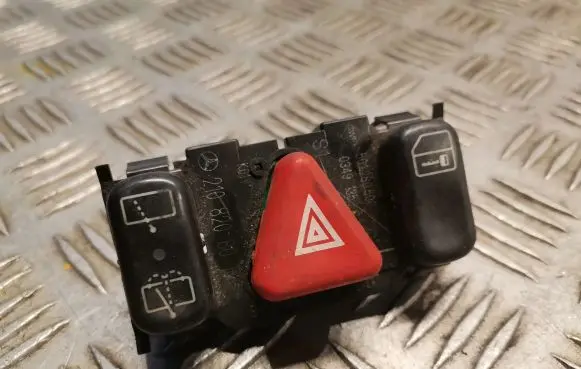 Mercedes-Benz E W210 Hazard light switch 2108208010