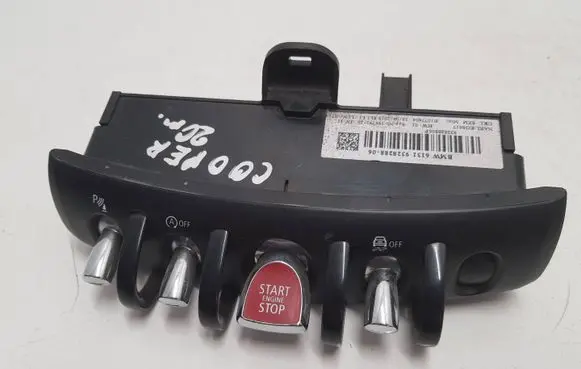 Mini One - Cooper F56 F55 Engine start stop button switch 932828806 6131932828806 934314901