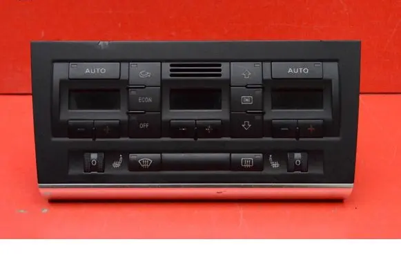 Audi A4 S4 B6 8E 8H Climate control unit 8E0820043J