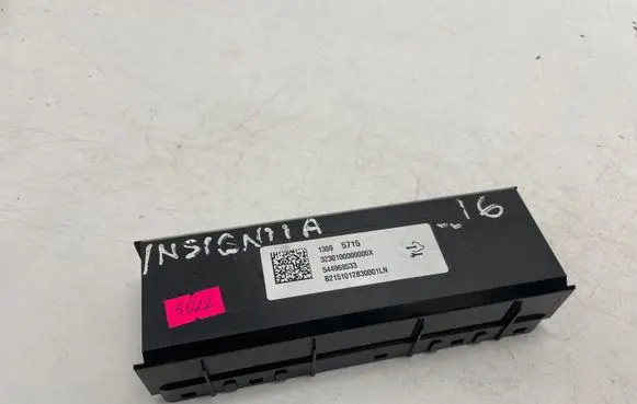 Opel Insignia A Other control units/modules 13595715