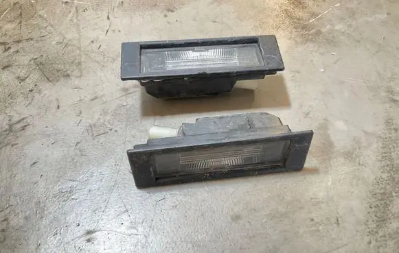 BMW 6 E63 E64 Number plate light
