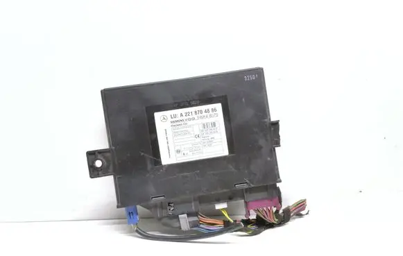 Mercedes-Benz S W221 Keyless (KESSY) go control unit/module A2218704886 A2215454432 5WK48079