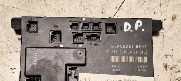 Mercedes-Benz E W211 Door control unit/module 2118200626 356804 8018708