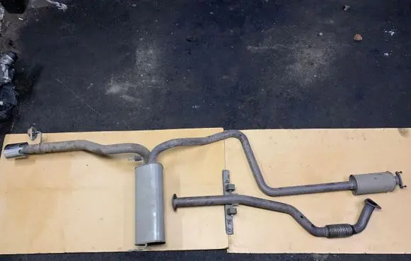 Opel Astra J Muffler/silencer 13424996 20921479085