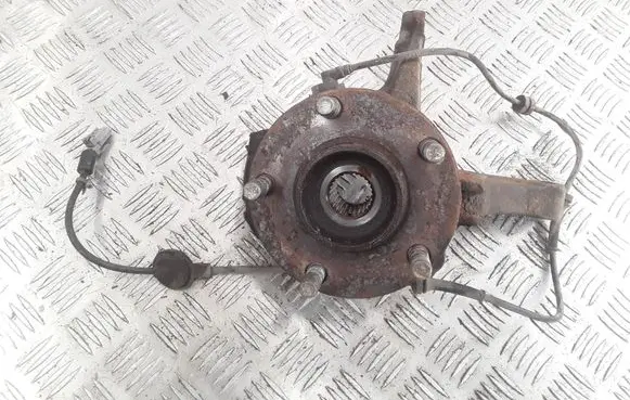 Front wheel hub spindle knuckle