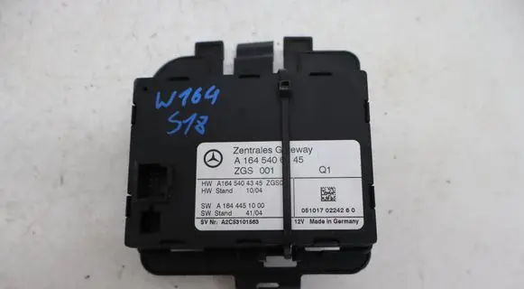 Mercedes-Benz ML W164 Gateway control module A1645406745