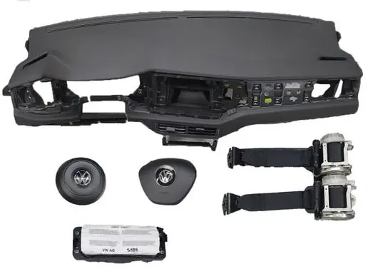 Volkswagen Polo V 6R Central console control unit