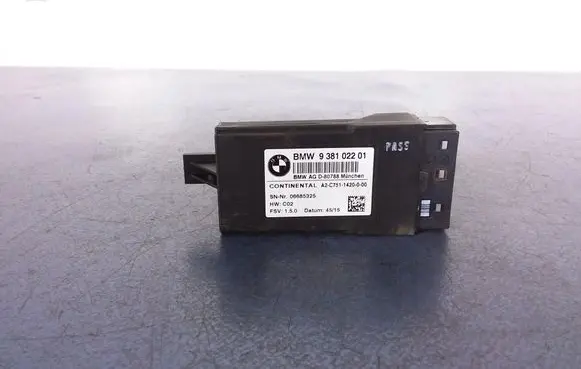 BMW 7 G11 G12 Seat control module 938102201