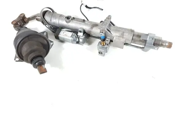 Steering wheel axle set