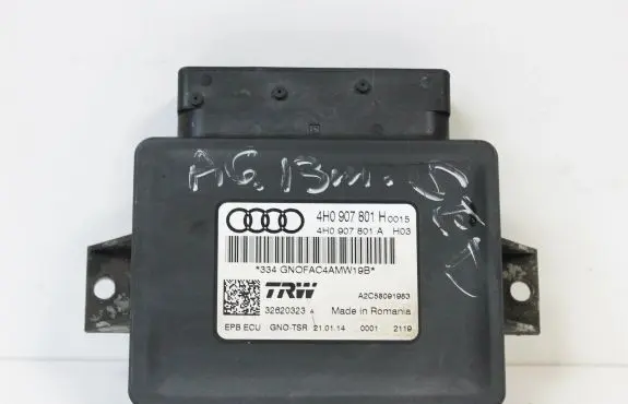 Audi A6 S6 C7 4G Rear brake EMF control unit/module 4H0907801H