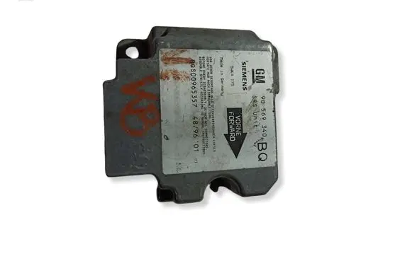 Opel Vectra B Airbag control unit/module 90569340 BQS00965357 5WK4175