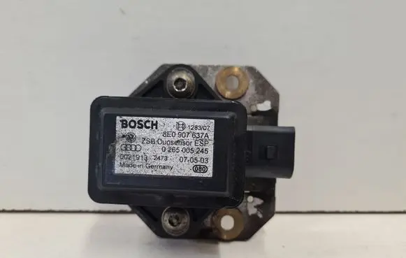 Audi A6 S6 C5 4B ESP acceleration yaw rate sensor 8E0907637A 0265005245
